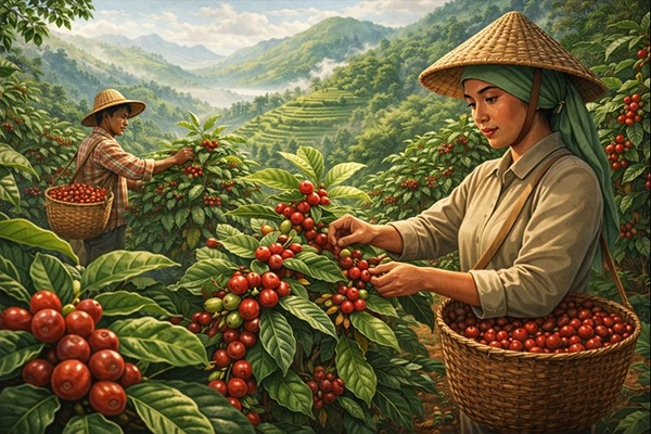 Jenis Biji Kopi Arabika Simalungun Asli Sumatra Utara