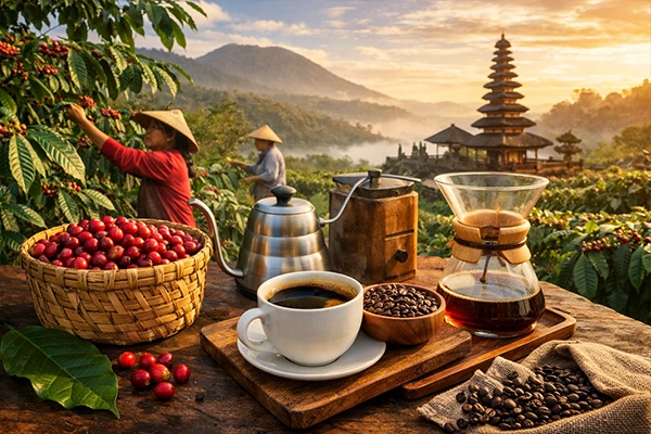 Jenis Biji Kopi Caturra dari Bali