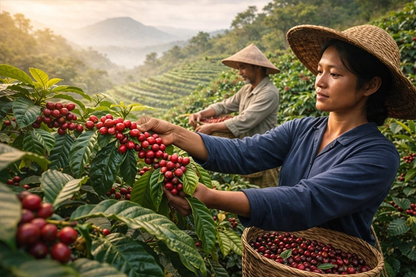 Jenis Biji Kopi Arabika Java Preanger