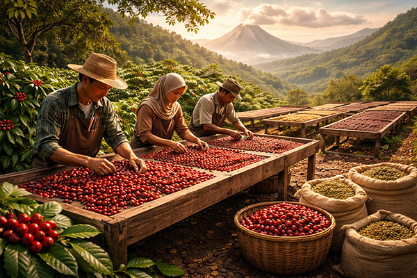 Jenis Biji Kopi Arabika Luwu