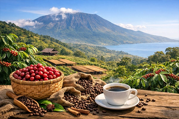 Jenis Biji Kopi Arabika Sumbawa Tambora