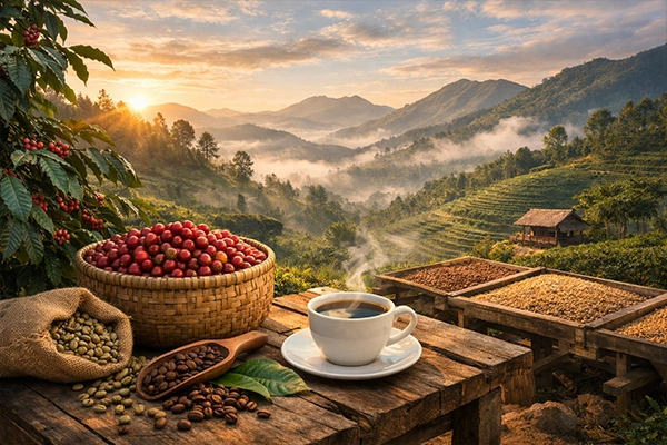 Jenis Biji Kopi Arabika Mamasa